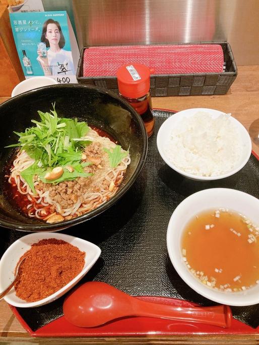 汁なし担々麺 し 頂点2倍