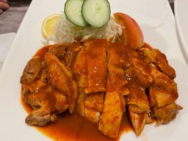 若鶏もも肉の生姜焼き 鬼辛 鬼辛