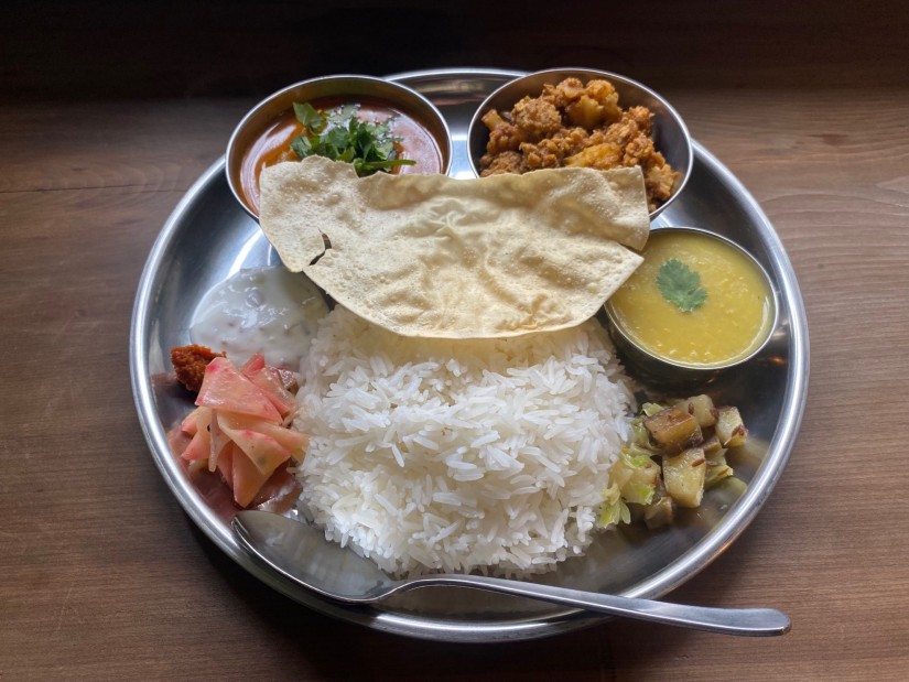 カレーSET チキン,フィッシュ 辛口