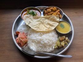 カレーSET チキン,フィッシュ 辛口
