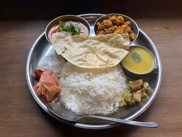 カレーSET チキン,フィッシュ 辛口