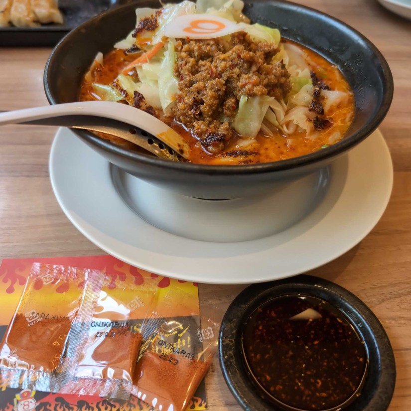 野菜麻辣らーめん 野菜増し　 鬼辛えんま