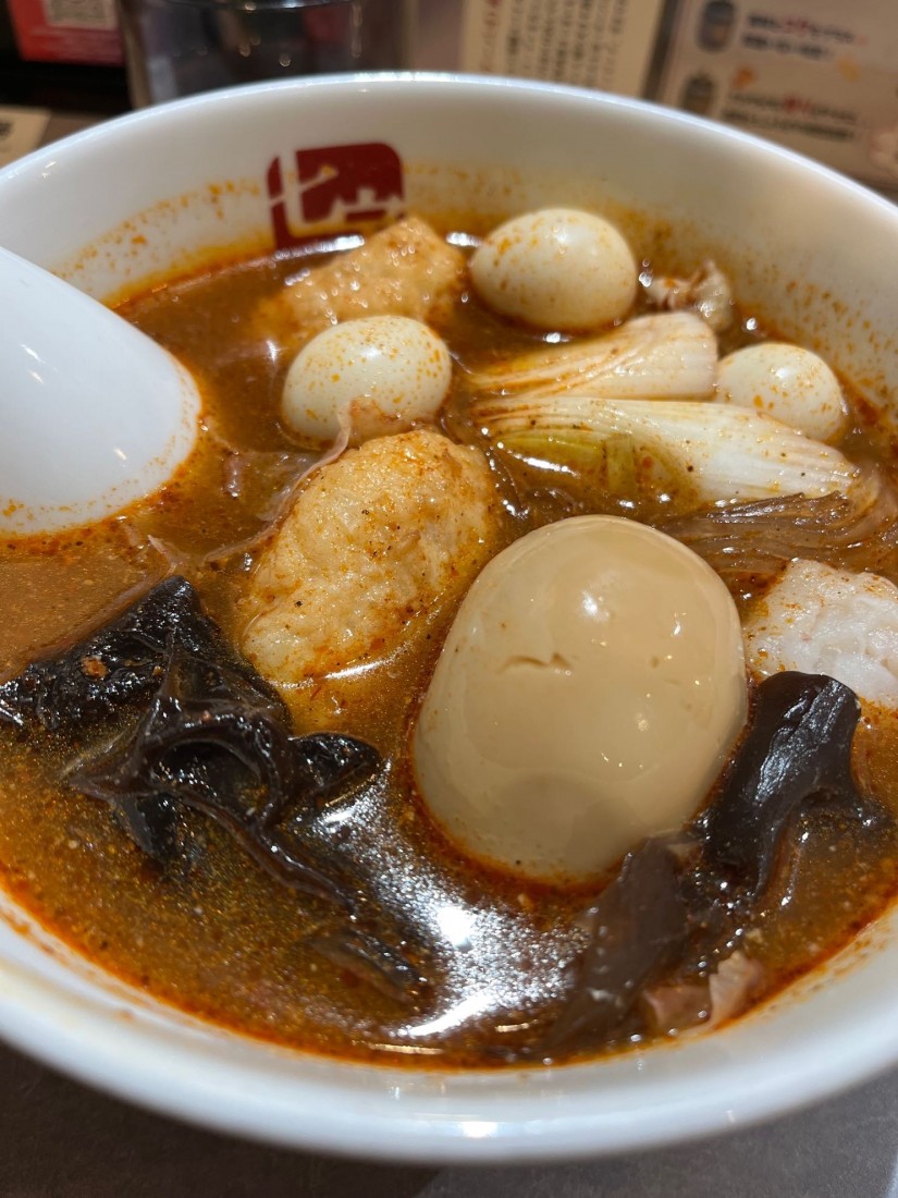 基本メニュー+トッピング色々 5辛