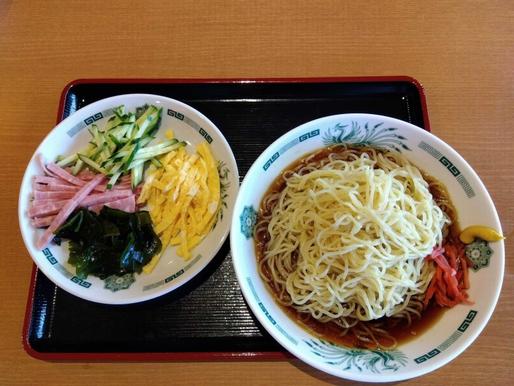 黒酢しょうゆ冷し麺