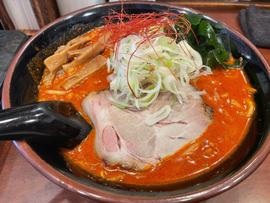 鉄火麺 なるべく辛く