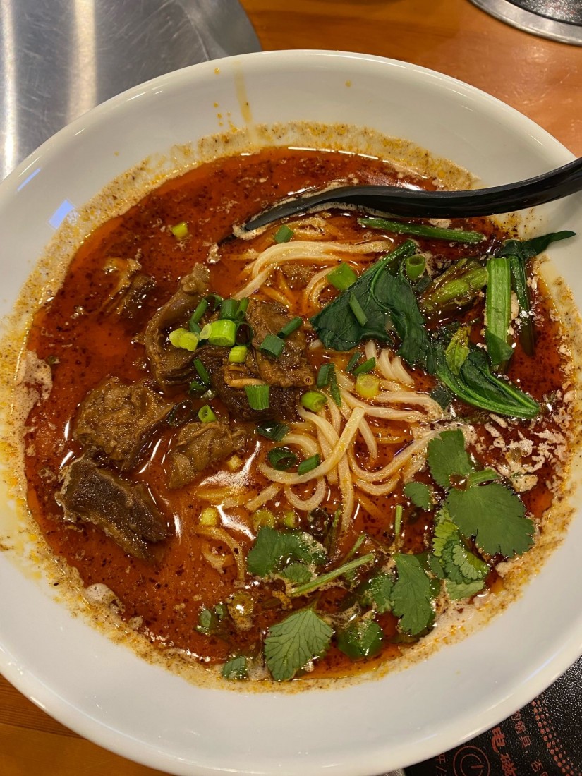 地獄麻辣牛肉麺