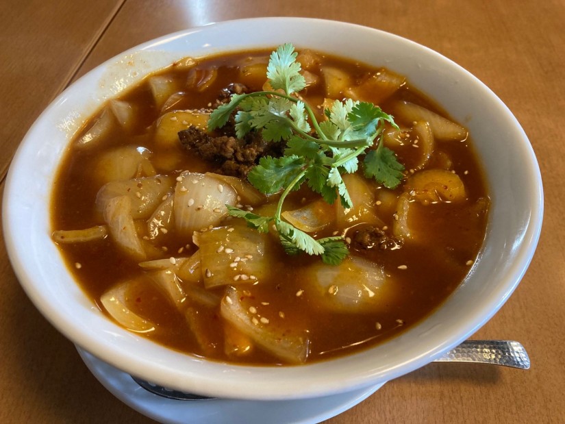 赤坦々麺