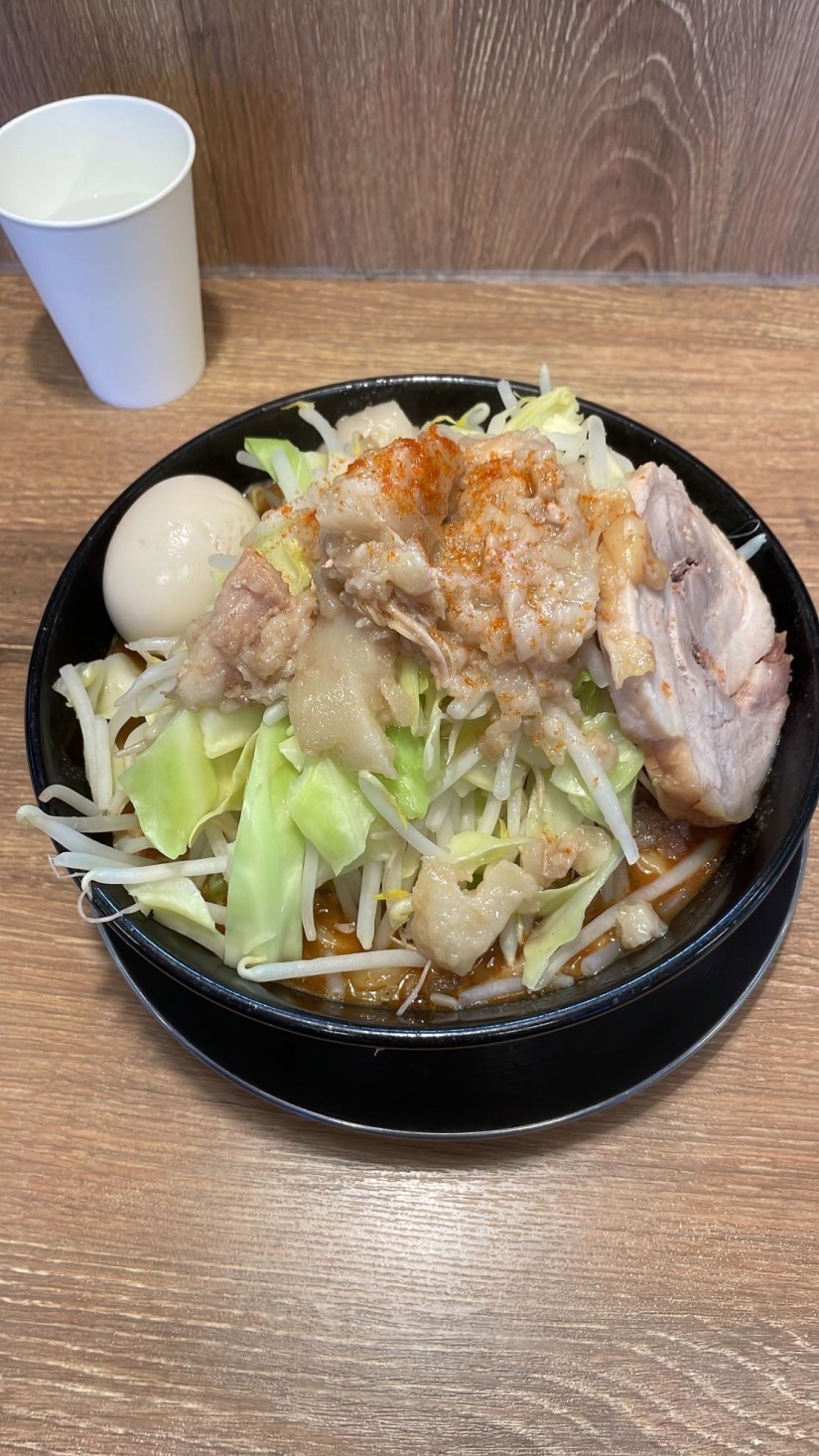 冬の名物詩埼玉辛い味噌ラーメン 1辛〜4辛