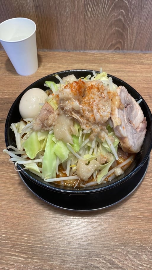 冬の名物詩埼玉辛い味噌ラーメン 1辛〜4辛