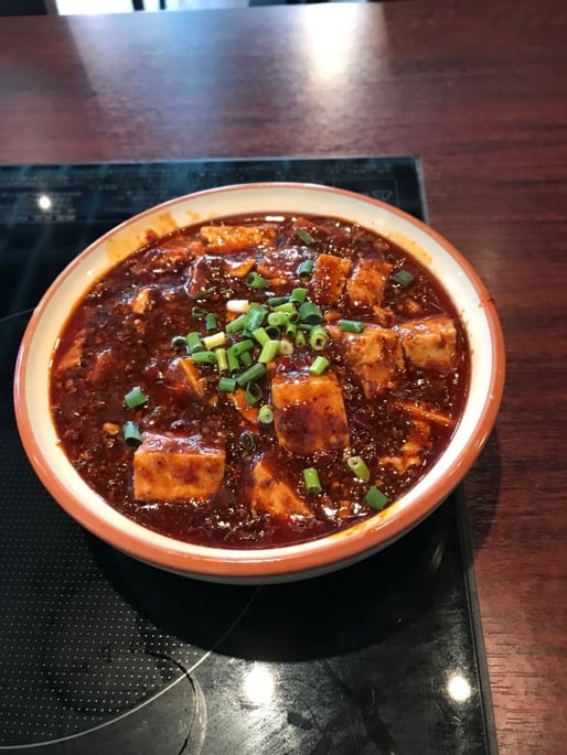 麻婆豆腐 辛め