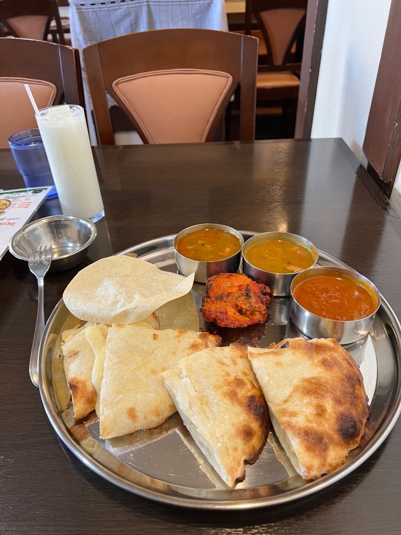 ランチCセット ③中辛⑤激辛