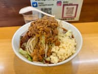 ラーメン+地獄への切符2枚 激辛（☆☆☆）