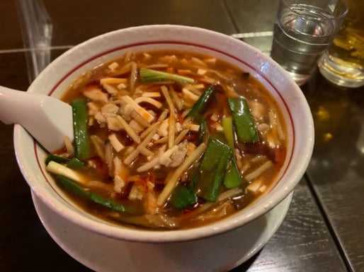 酸辣湯麺(激辛)
