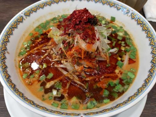 汁あり担々麺 辛４痺４