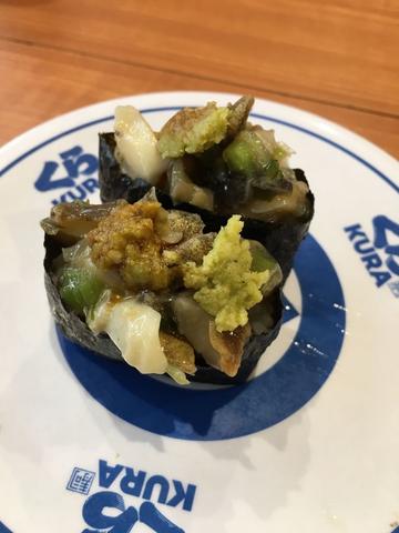 貝わさび軍艦