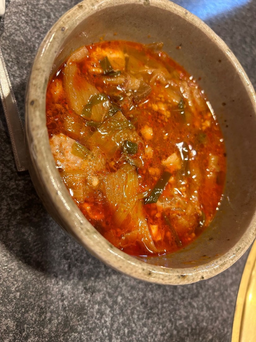 ユッケジャンスープ 辛口