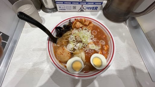 五目蒙古タンメン+野菜大盛+味玉 辛さ6