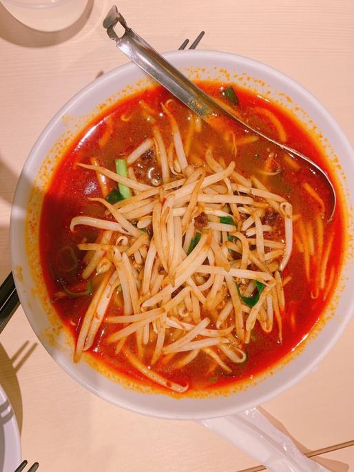 炎の激辛坦々麺 10倍