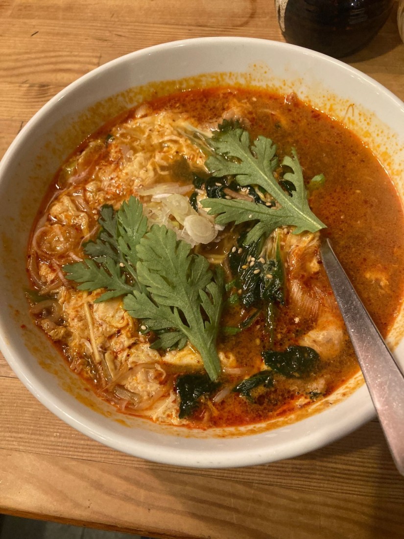 ユッケジャンラーメン 激辛