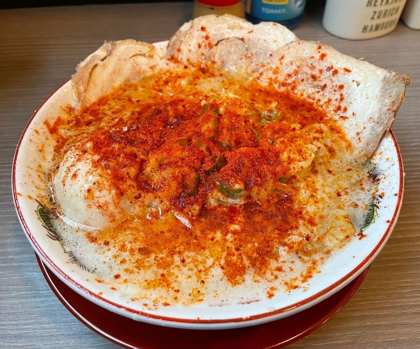 濃厚背脂シビ辛ラーメン 辛増し¥100