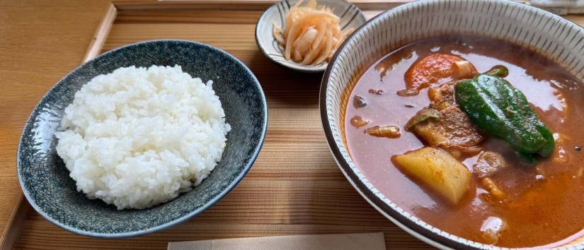 豚角煮と葱のカレー 150番