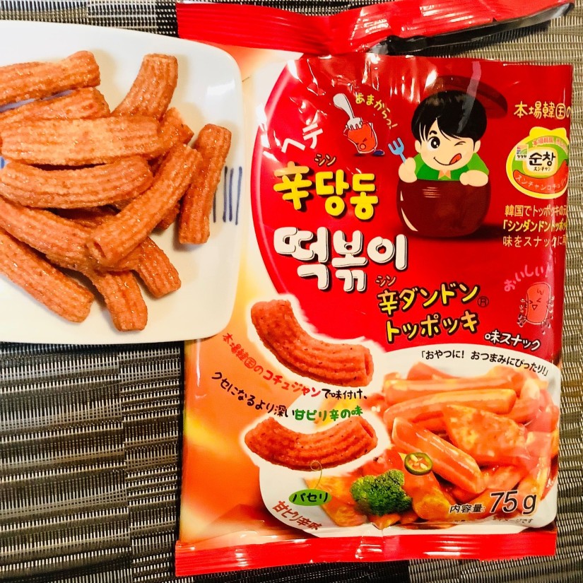 辛ダンドントッポッキ味スナック
