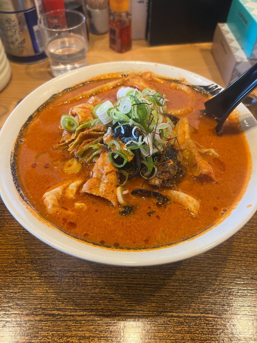 えんまラーメン 三発目（辛×5）