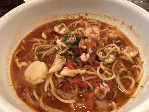 ピリ辛ペスカトーレ