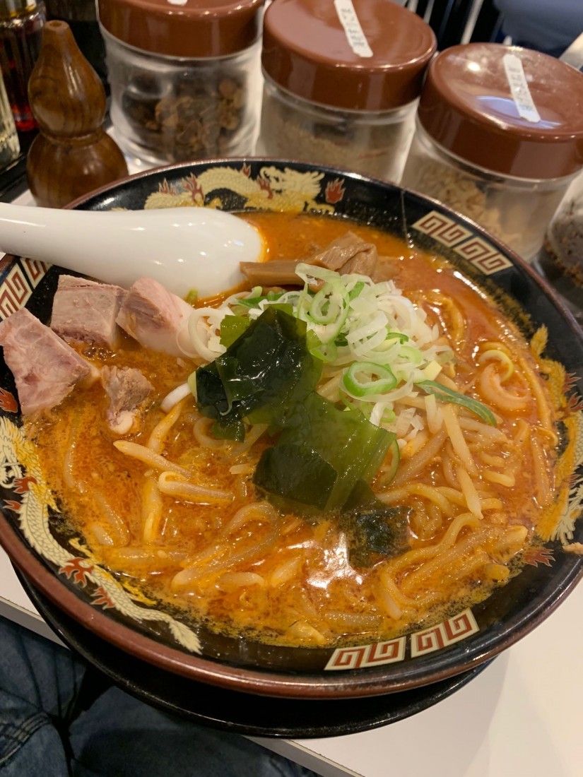 激辛味噌らーめん 辛増しトッピング