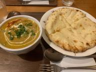 ベジタブルカレーとチーズナン 激辛