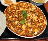 牡蠣入り麻婆豆腐