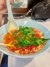 タンタンメン 青ネギトッピング 大辛