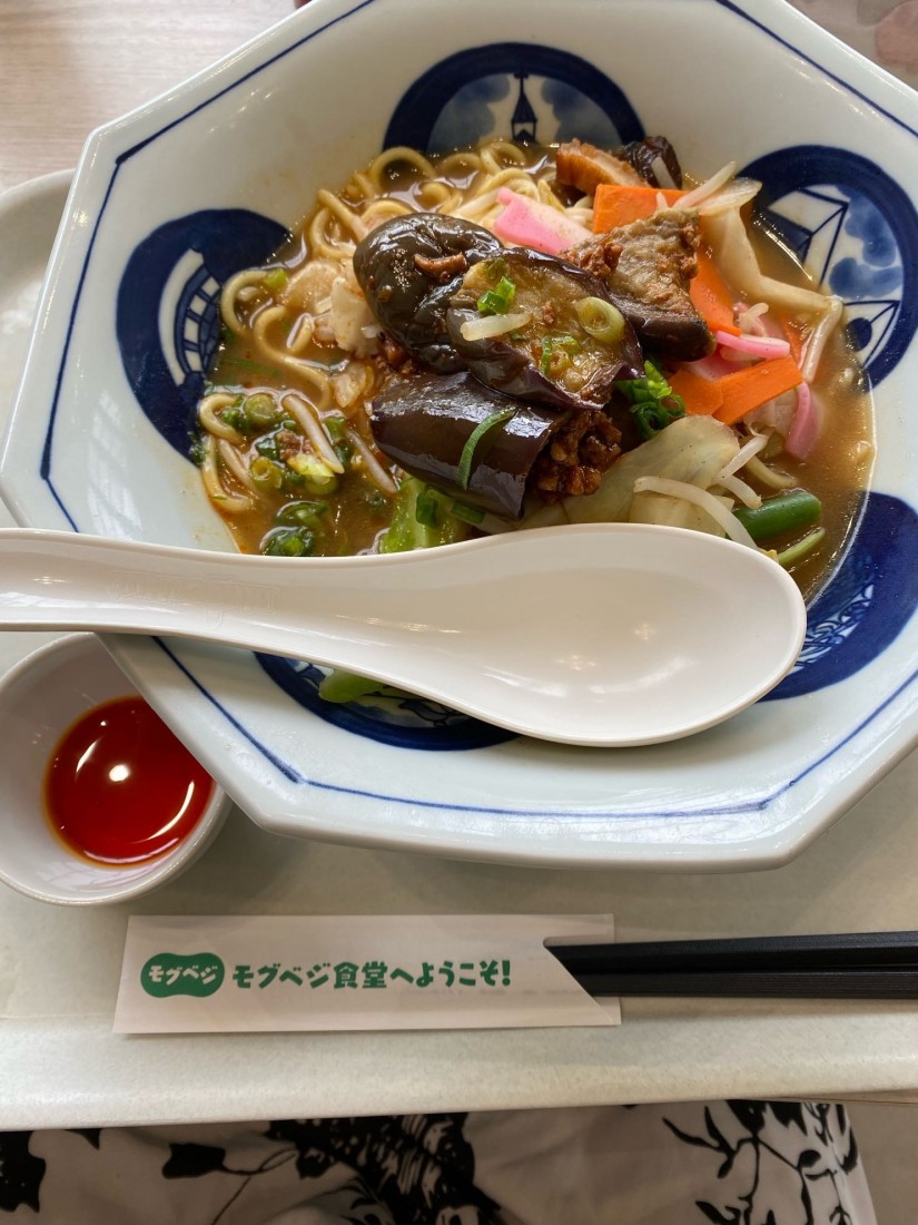 麻婆なすの麻辣湯ちゃんぽん 1辛