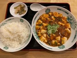 麻婆豆腐定食