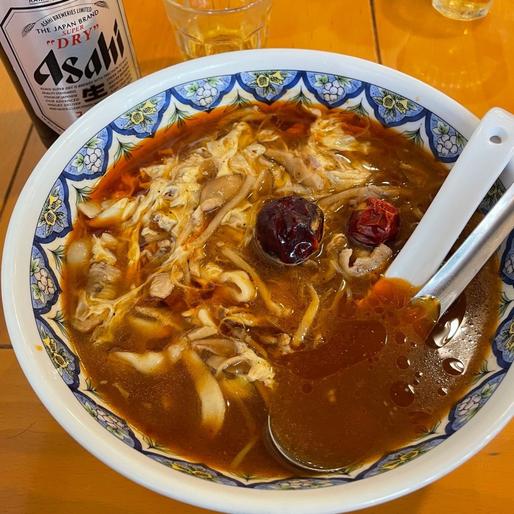 激辛スーラータンメン 辛さ5