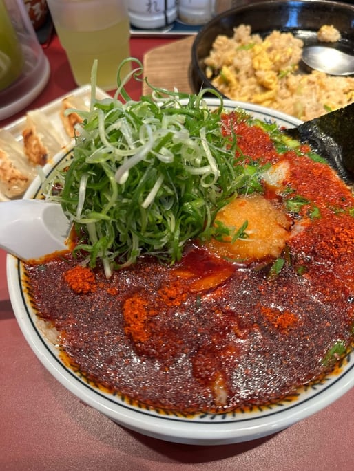 辛肉そば 辛さ10倍