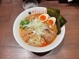 とがしの濃厚ら〜めん(赤)大盛 大辛