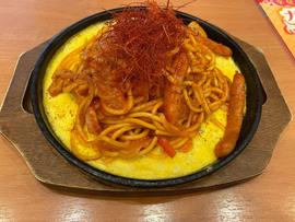 鉄板辛旨ナポリタン 超激辛