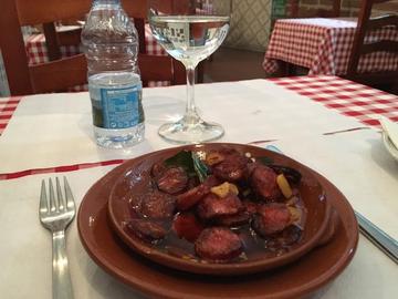 Aglio olio de salame
