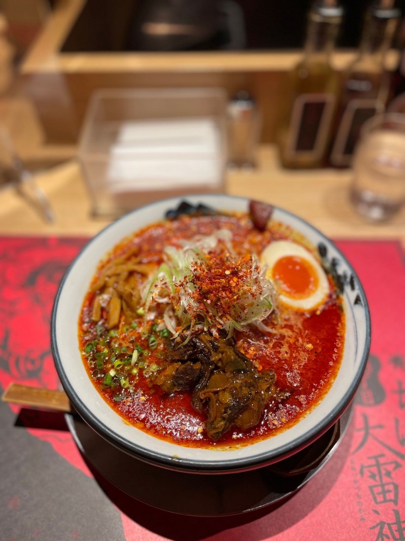 辛紅らーめん 28丁目 ちはやぶる大雷神