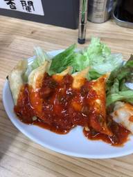 スパイシーサルサ餃子