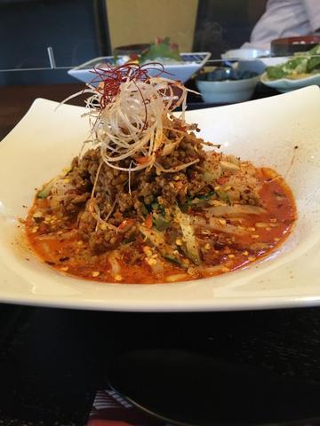 冷やし坦々うどん 5辛