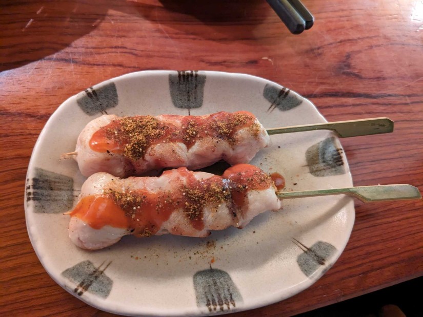 焼鳥　鶏胸肉 激辛