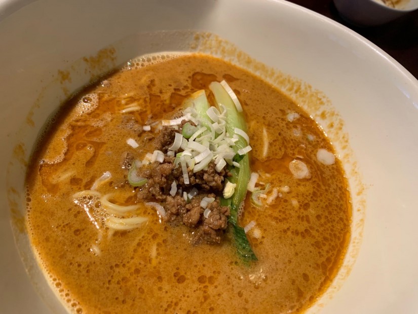 四川風辛味つゆそば（タンタンメン）