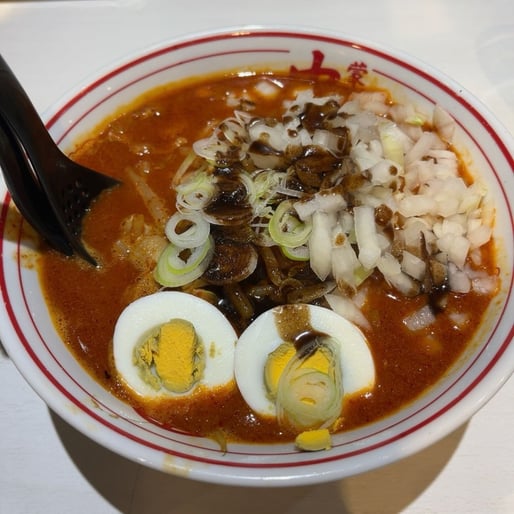 極味噌卵麺 辛さ8倍