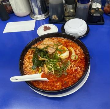 旨辛麺 3辛