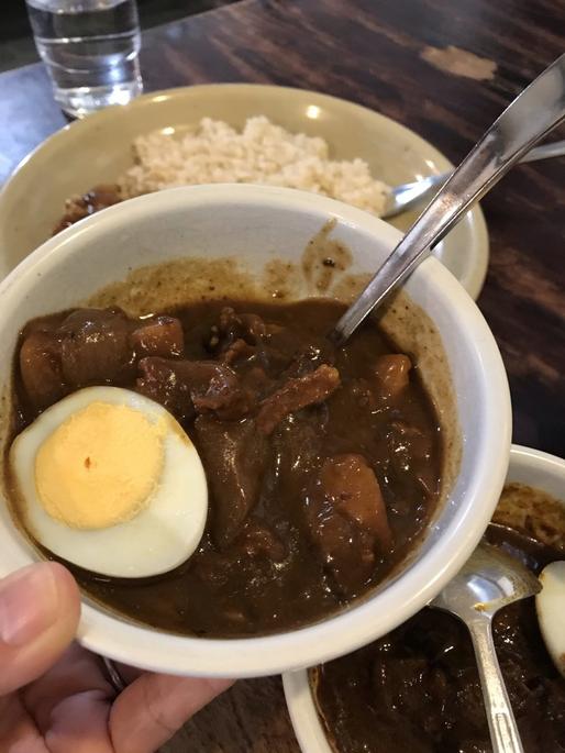 日本風ブラウンカリー 辛さ★一つ