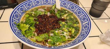 牛骨麺 辛さ4