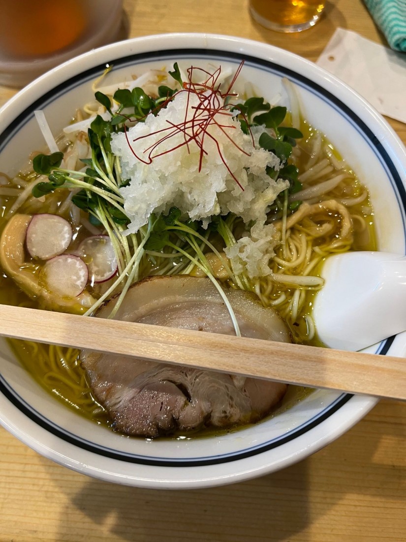 かぐつちラーメン 塩 黄泉(レベル3)