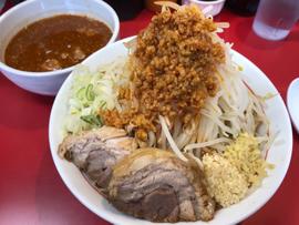 胡麻香る辛つけ麺